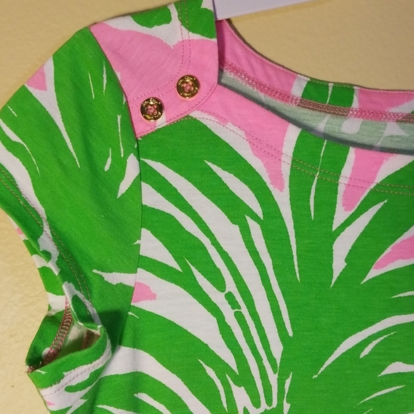 🍍Lilly Pulitzer Pink & Green Pineapple Dress - Picture 4 of 6